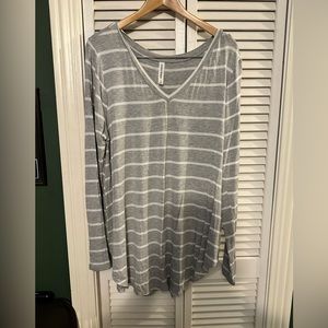 🍄Last Chance🍄 Zenana Premium Striped Tunic